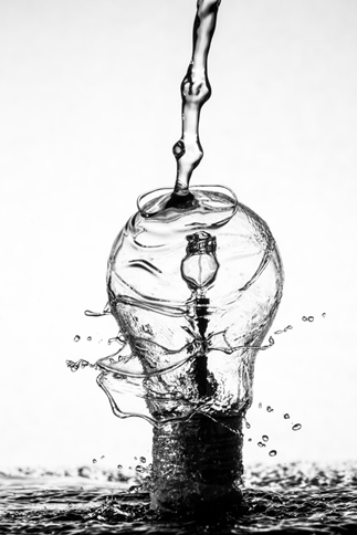 water-light-bulb